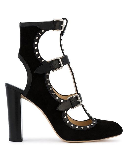 jimmy choo black booties