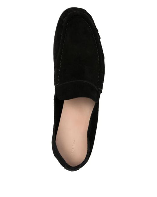 The Row Loafer aus Wildleder in Black für Herren