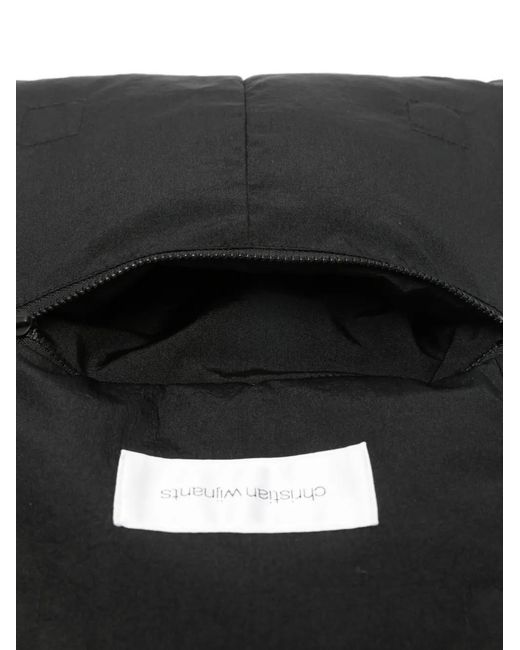 Christian Wijnants Black Small Billy Zip Shoulder Bag