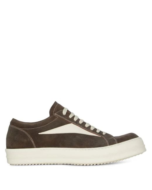 Rick Owens Brown Runway Vintage Sneaker for men