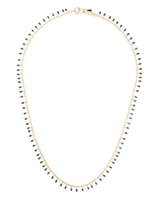Collar Casablanca con cuentas Isabel Marant de color White