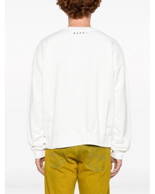 Marni White Sweaters for men