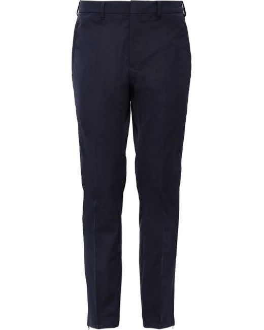 メンズ Prada スリム テーパードパンツ Blue