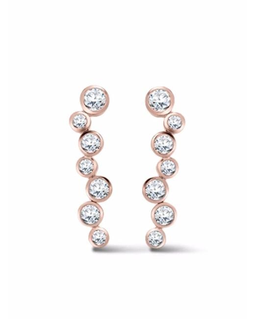 Pragnell White 18Kt Rose Bubbles Diamond Earrings