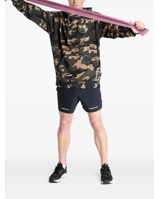 メンズ Under Armour Project Rock Camo-print Hoodie Black