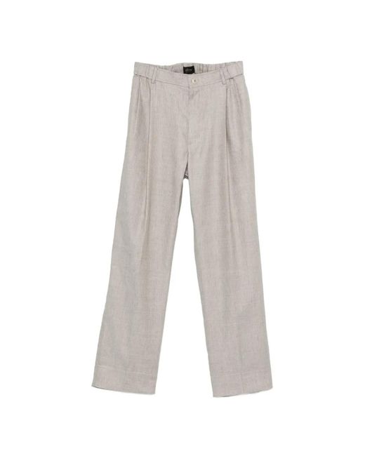 Brioni Plooibroek in het Gray voor heren