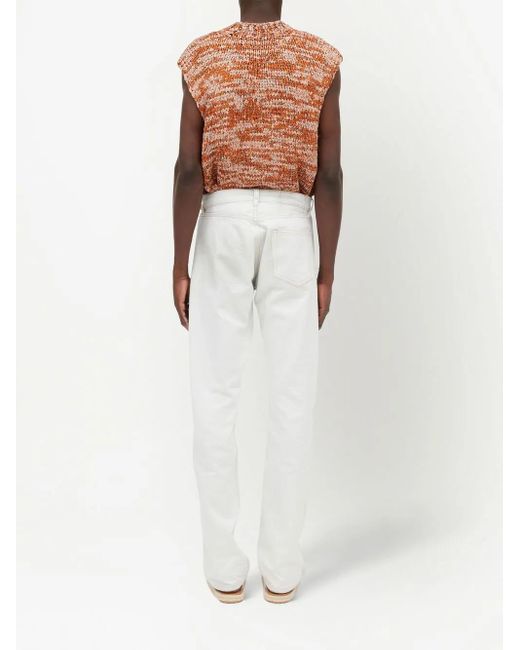 Maison Margiela Gray Selvedge Straight-Leg Jeans for men