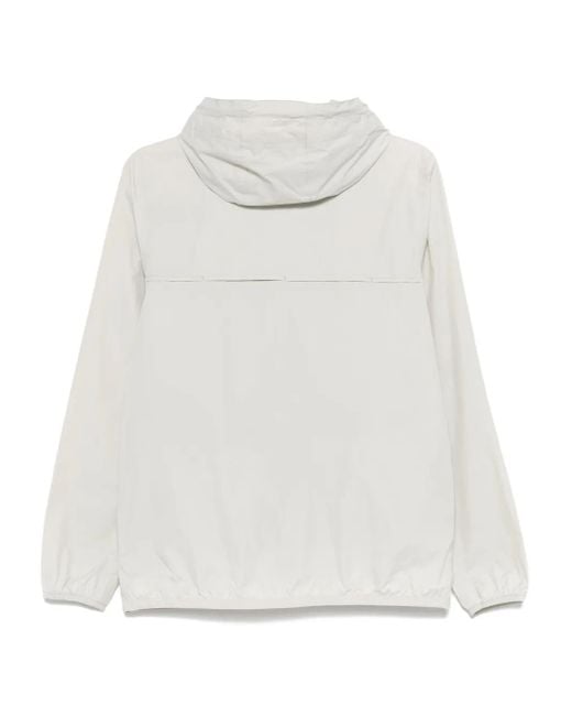 K-Way White Claude Jacket