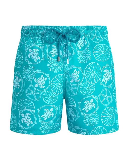 Vilebrequin Blue Swim Shorts Swimwear for men