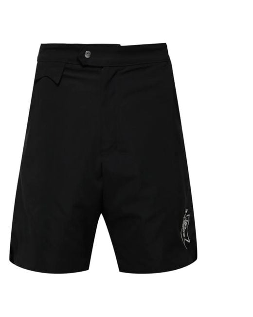 Rhude Black Amalfi Shorts for men