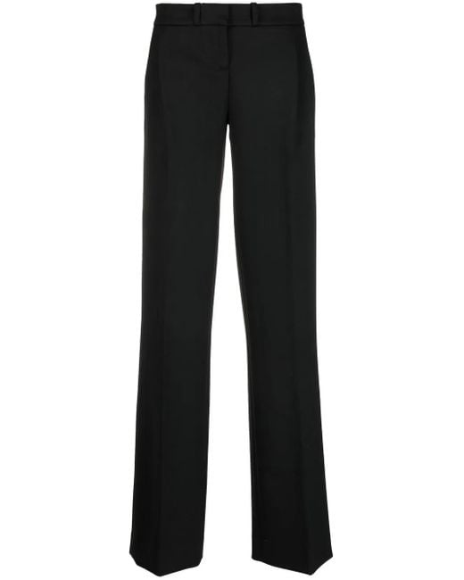 Coperni Black High-Waist Straight-Leg Trousers