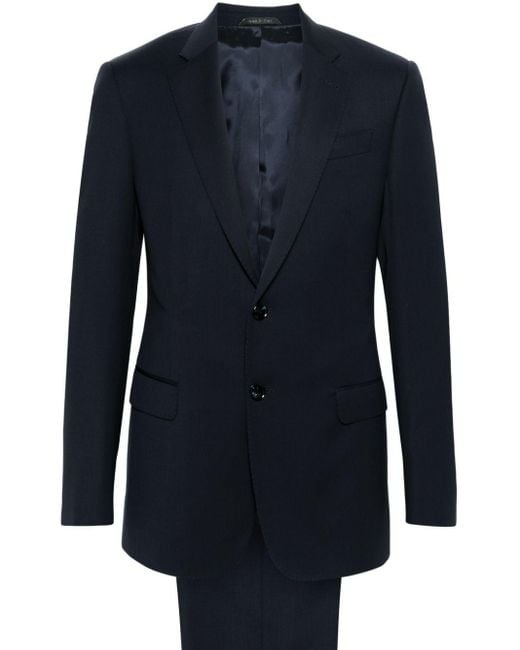 Giorgio Armani Einreihiger Anzug in Blue für Herren