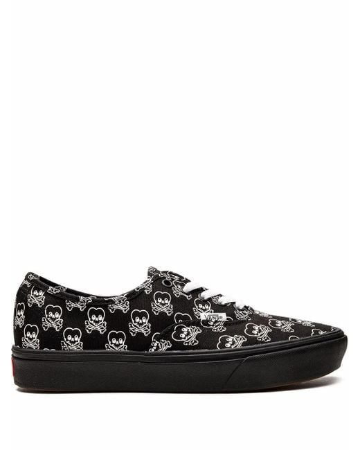 Vans Black Comfycush Authentic "Cold Hearted" Sneakers