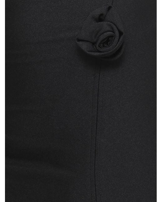 Coperni Black Flower Skirt
