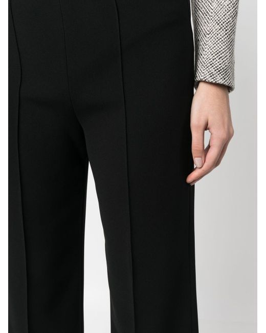Pantalon court à plis marqués Max Mara en coloris Black
