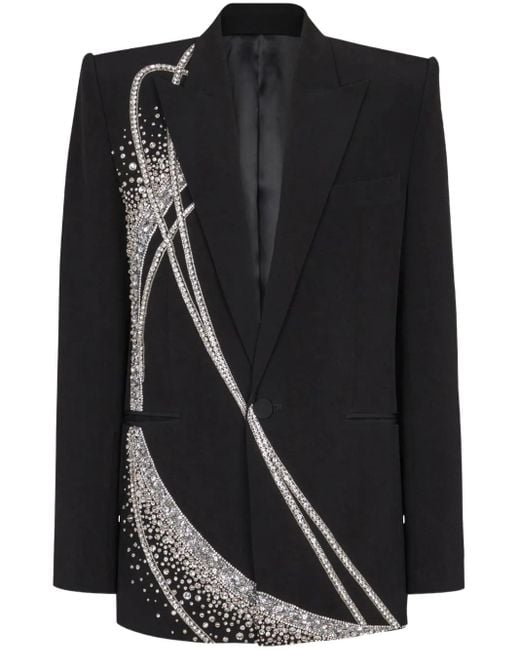 メンズ Balmain Galaxy 1b ジャケット Black