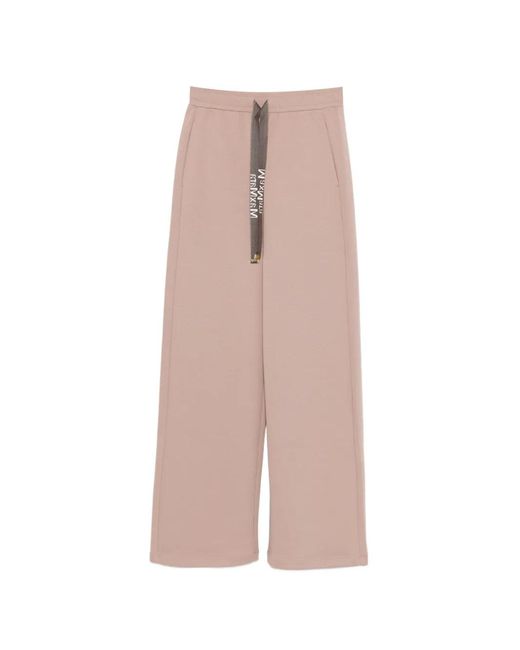 Max Mara Pink Drawstring Trousers