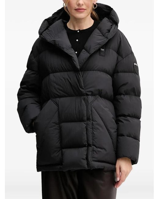 Blauer Black Nuvola Padded Jacket