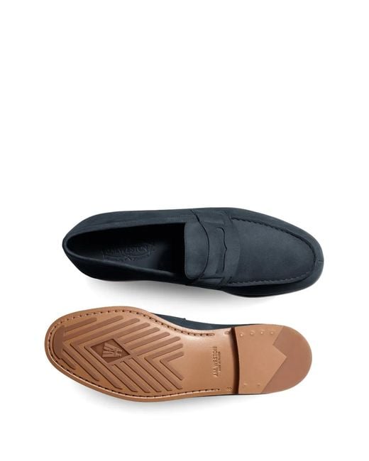 J.M. Weston Blue Le Moc Weston 180 Loafers for men