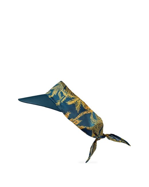 Eres Blue Carlotta Tropical-Print Visor
