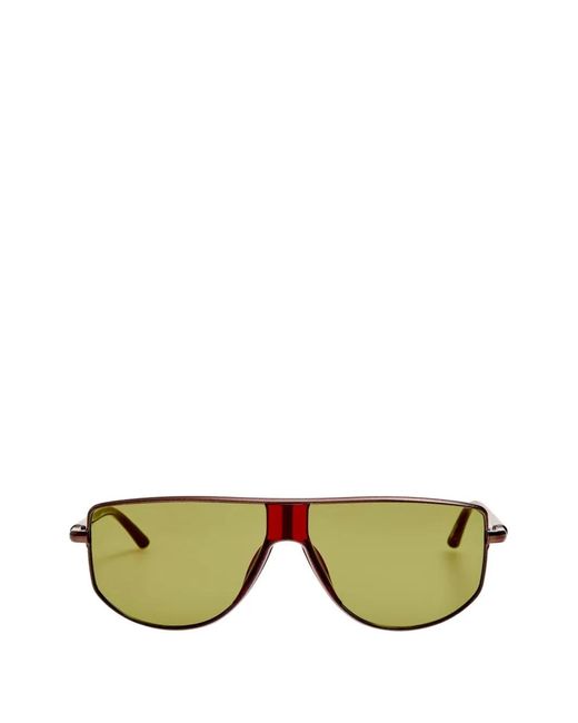 Jacquemus Green Corsa Pilot Sunglasses