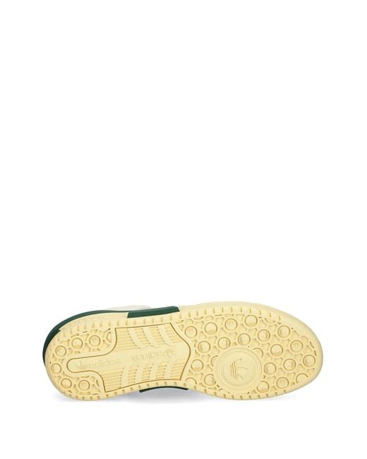 Adidas Green Two-Tone Forum Mod Sneakers for men