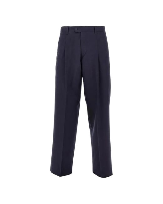 BRERAS Milano Blue Pantalon Ample À Pinces for men