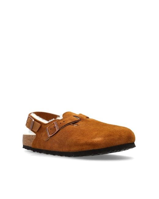 Birkenstock Brown Tokio Slippers for men