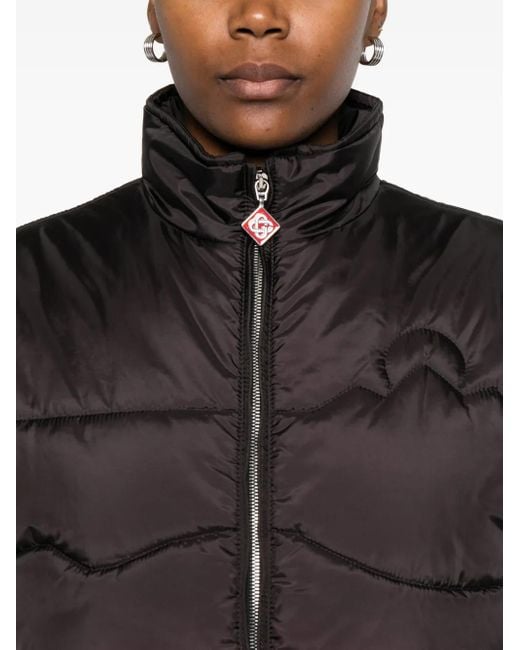 Casablanca Black Zip-Up Ski Gilet