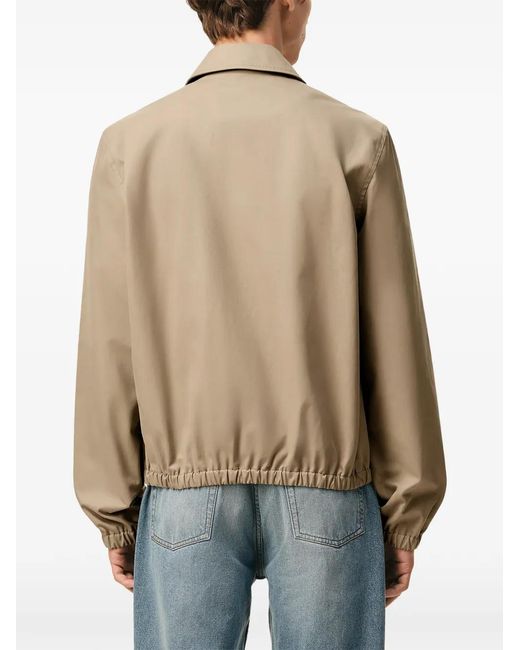 AMI Natural Zip-Up Jacket for men