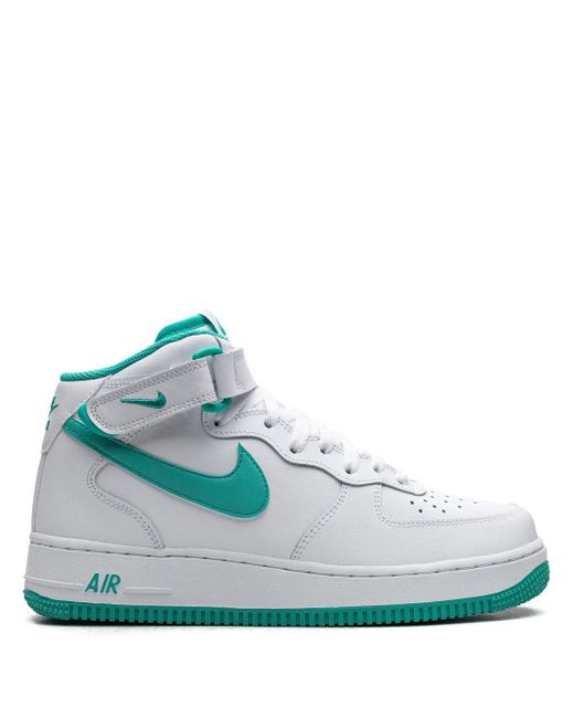 Baskets mi-montantes Air Force 1 'Clear Jade' Nike en coloris Blue