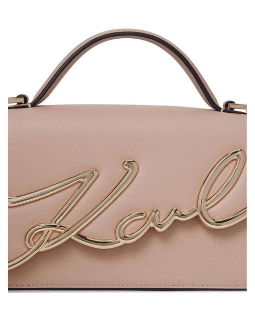 Karl Lagerfeld Pink Petit Sac À Bandoulière K/Signature