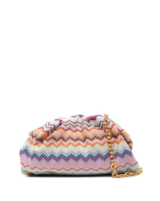 Missoni Pink Zig Zag Shoulder Bag