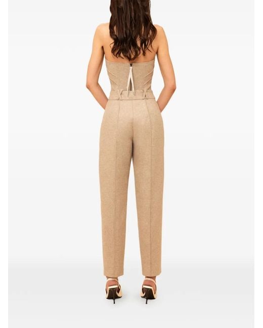 Contessa Mills Natural Aconitum Strapless Wool Corset