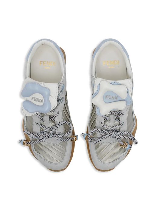 Sneakers Wave di Fendi in White