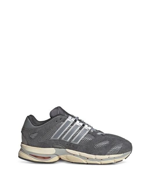 Adidas White Adistar Mesh-Panel Sneakers