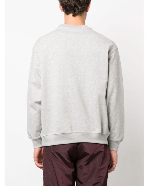Rassvet (PACCBET) Gray Graphic-print Cotton Sweatshirt for men