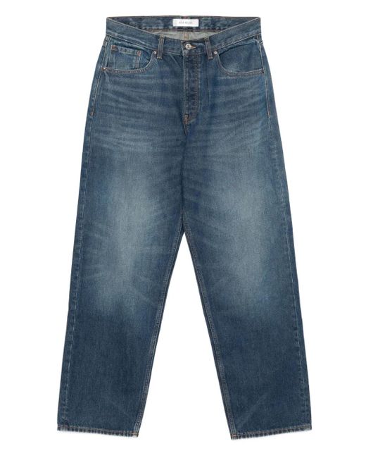AYA MUSE Jeans Met Wijde Pijpen in het Blue
