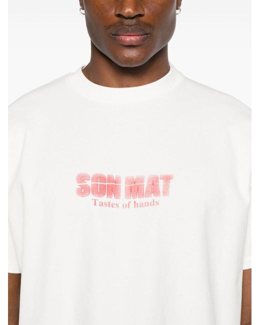 T-shirt à slogan imprimé Our Legacy pour homme en coloris White
