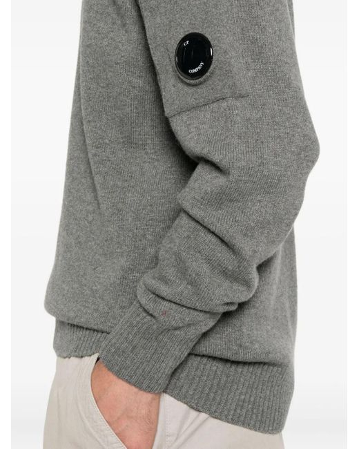 C P Company Pullover mit Rollkragen in Gray für Herren