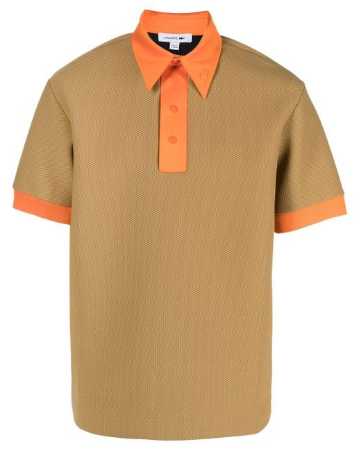 Lacoste Natural Two-tone Polo Shirt