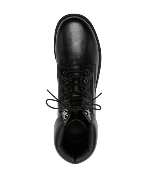 Givenchy Black Show 4g-motif Ankle Leather Boots for men