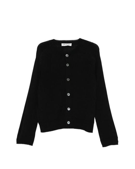 Our Legacy Black True Cardigan for men