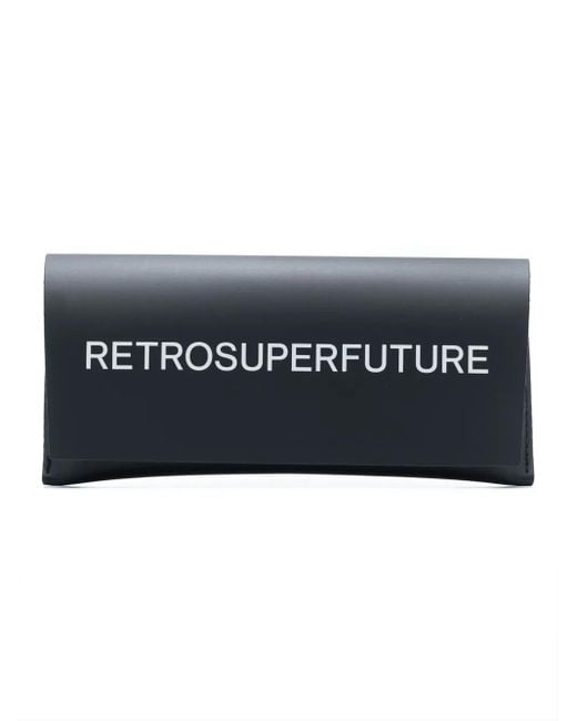 Retrosuperfuture Natural Colpo Rectangle-Frame Sunglasses