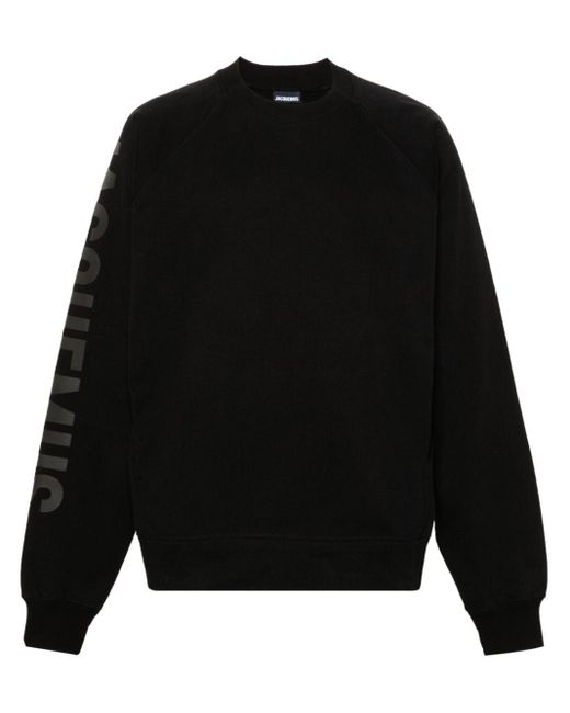 Jacquemus Katoenen Sweater in het Black voor heren