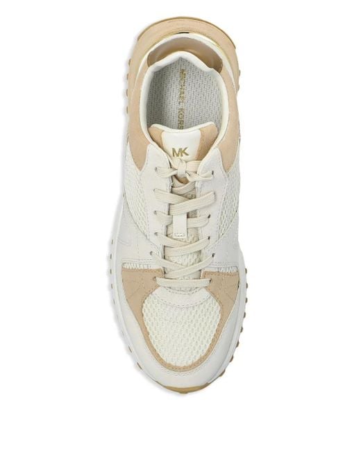 MICHAEL Michael Kors White Multi-Panel Sneakers