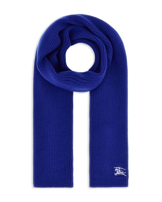 Sciarpa A Coste di Burberry in Blue
