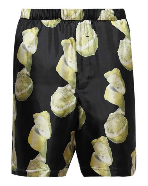 Givenchy Black Formal Elasticated Shorts for men