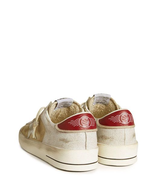 Golden Goose Deluxe Brand White Stardan Sneakers for men