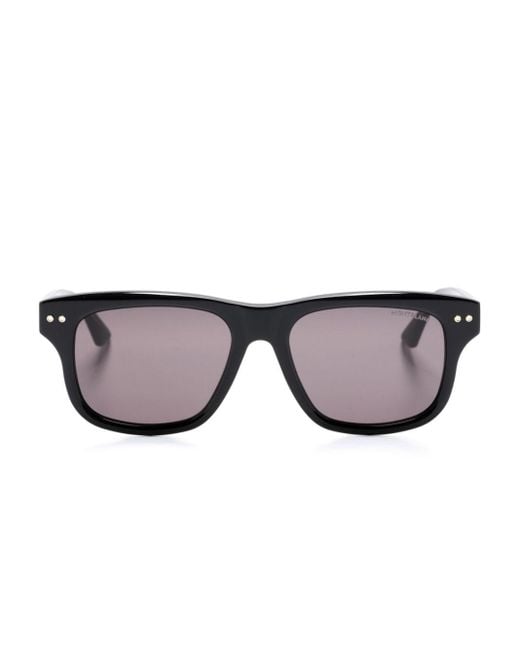 Montblanc Black Square-frame Sunglasses